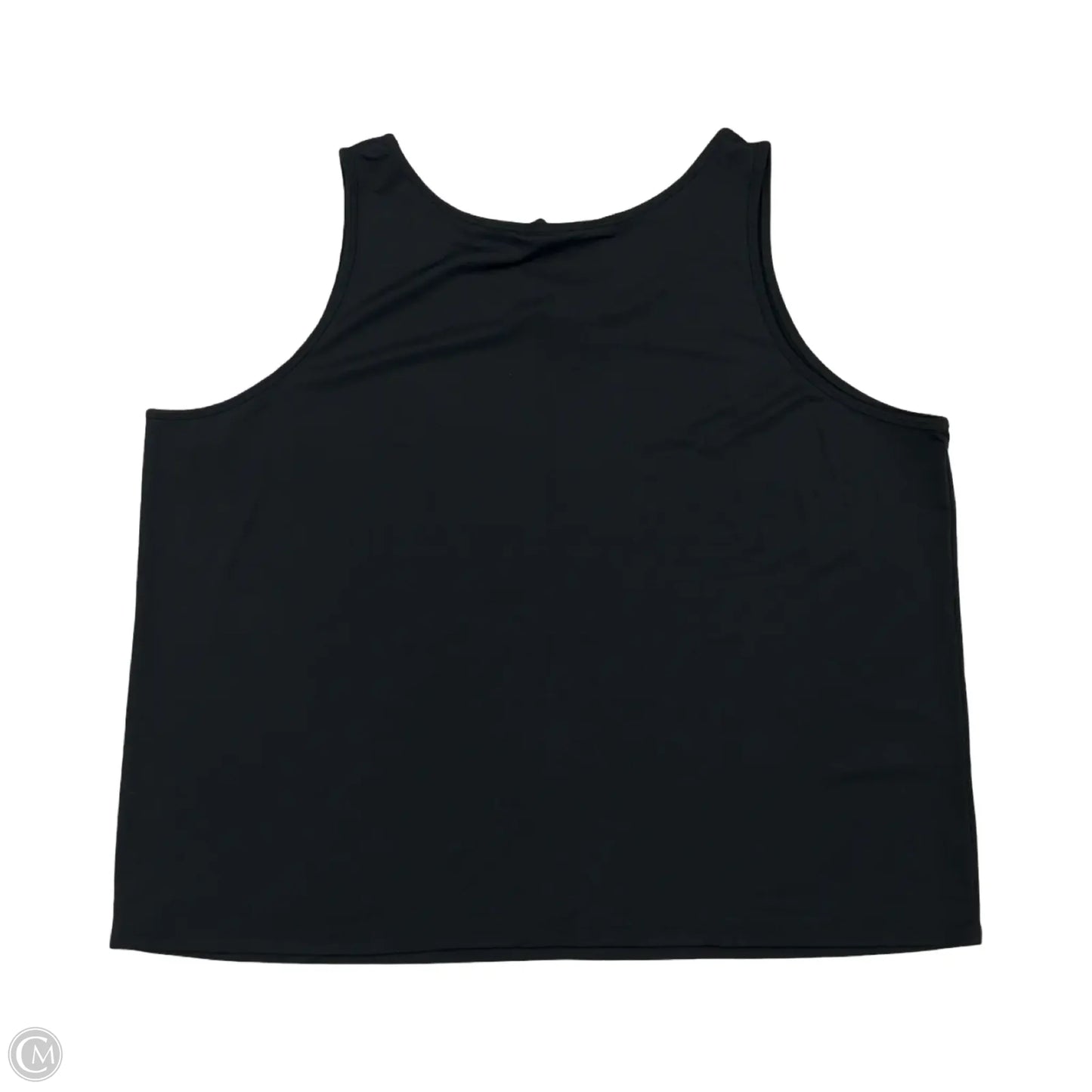 Top Sleeveless By Maggie Barnes In Black, Size: 3x
