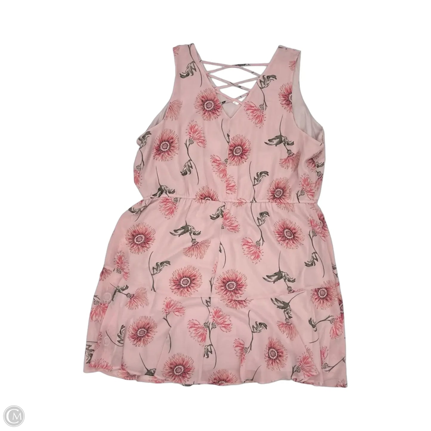 Dress Party Midi By Maurices In Pink, Size: 3x