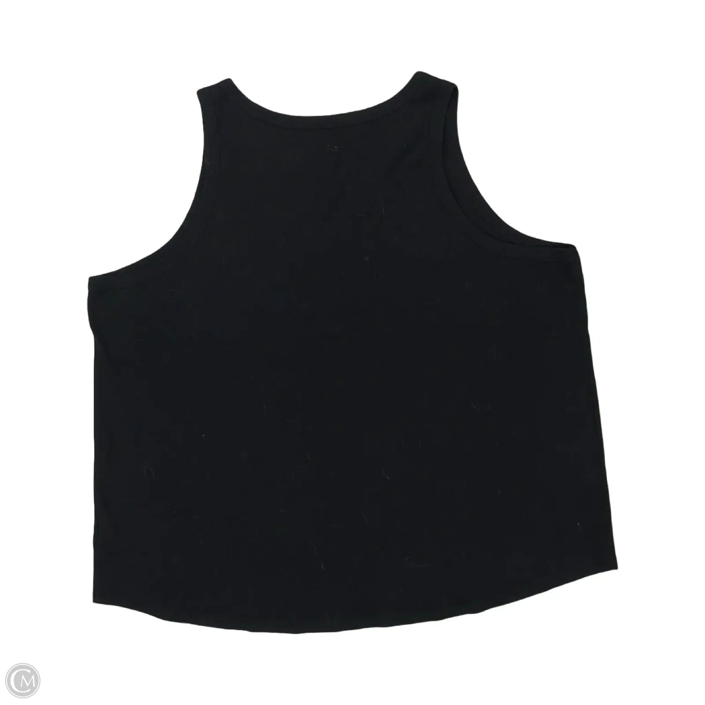 Top Sleeveless By Terra & Sky In Black, Size: 4x