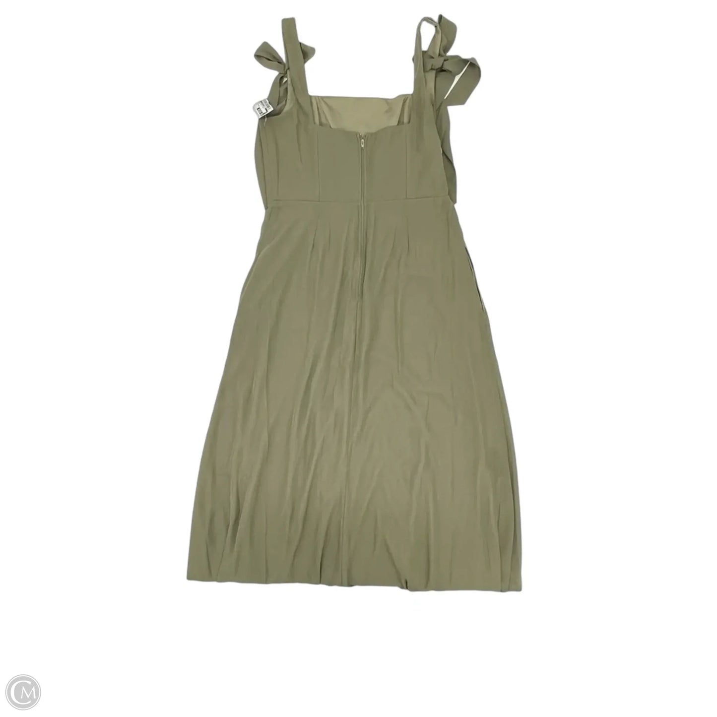 Dress Party Long By Clothes Mentor In Green, Size: L