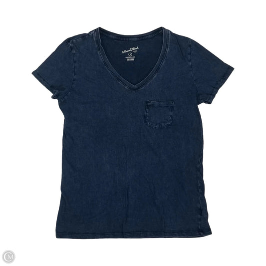 Top Short Sleeve Basic By Universal Thread In Blue, Size: S