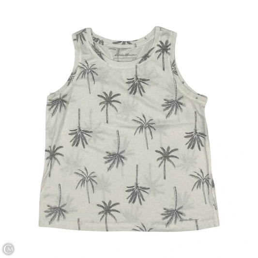 Top Sleeveless By Eddie Bauer In White, Size: S