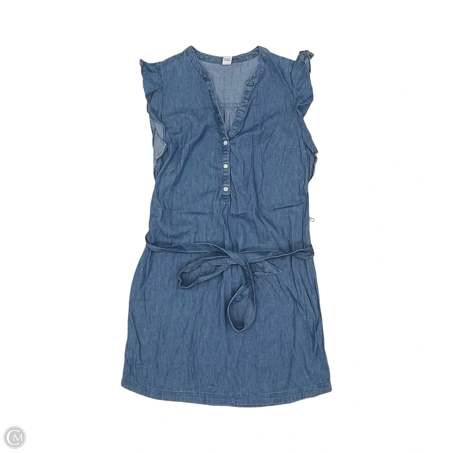 Dress Casual Short By Old Navy In Blue Denim, Size: S