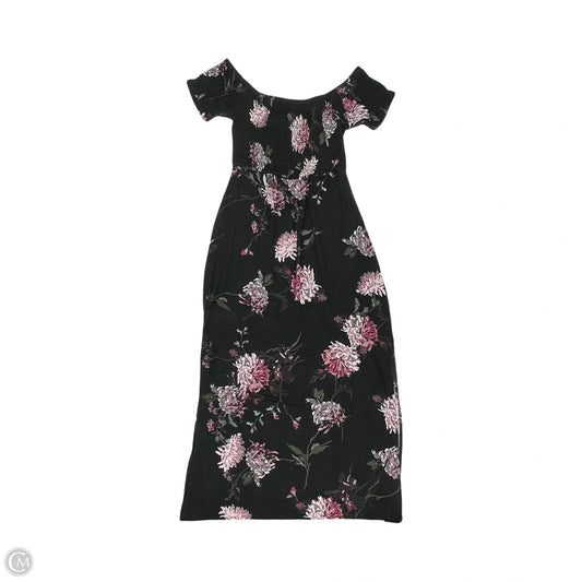 Dress Casual Maxi By Maurices In Black, Size: Xs