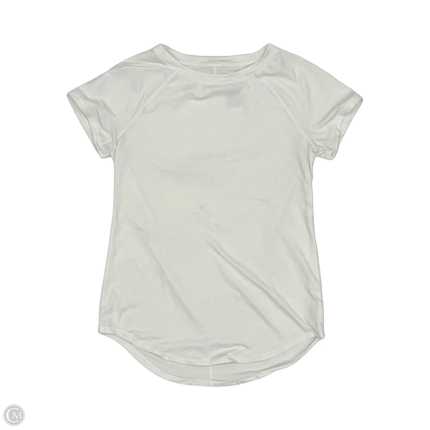 Athletic Top Short Sleeve By All In Motion In White, Size: Xs