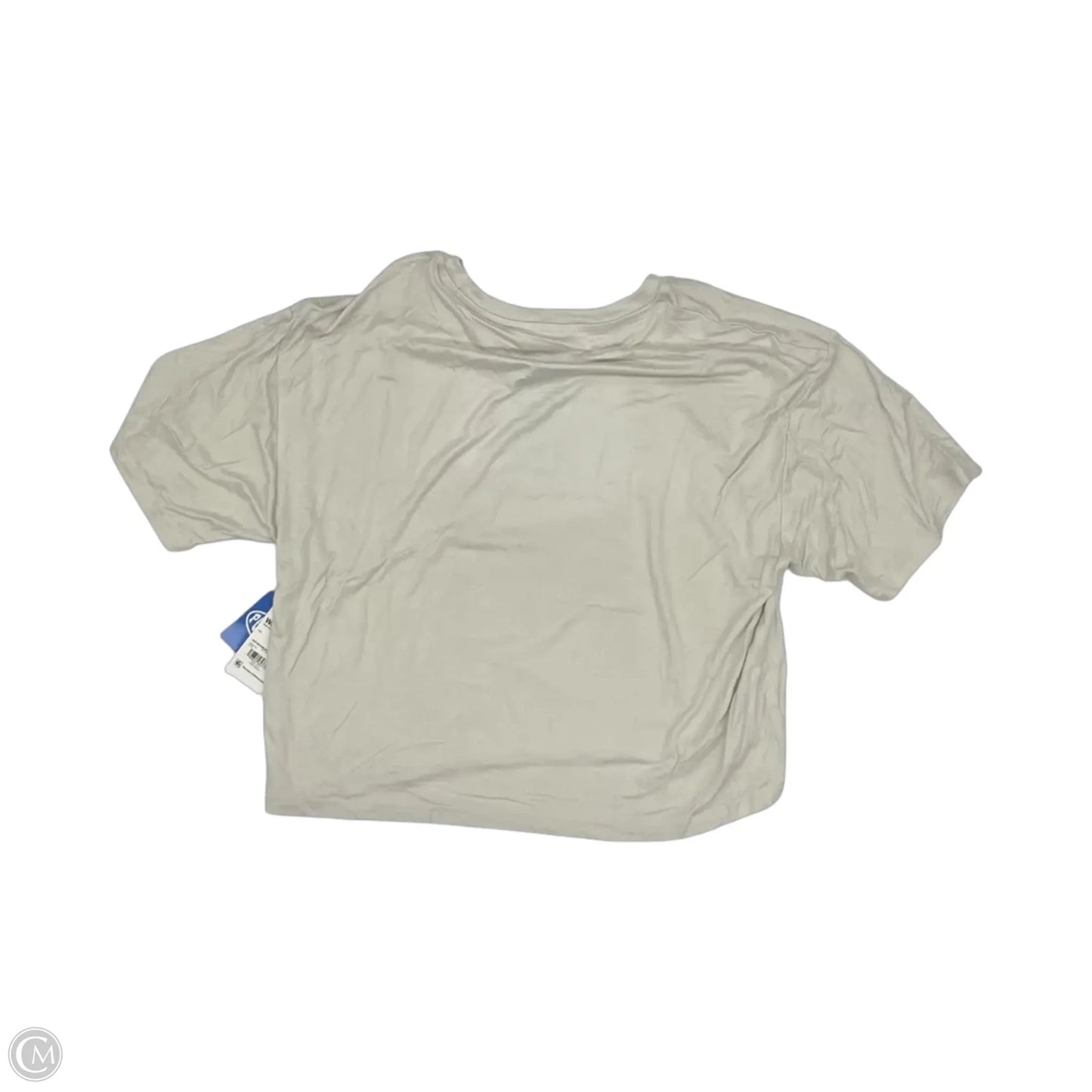 Top Short Sleeve By Clothes Mentor In Cream, Size: S