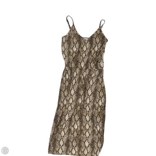 Dress Party Long By Eye Candy In Snakeskin Print, Size: L