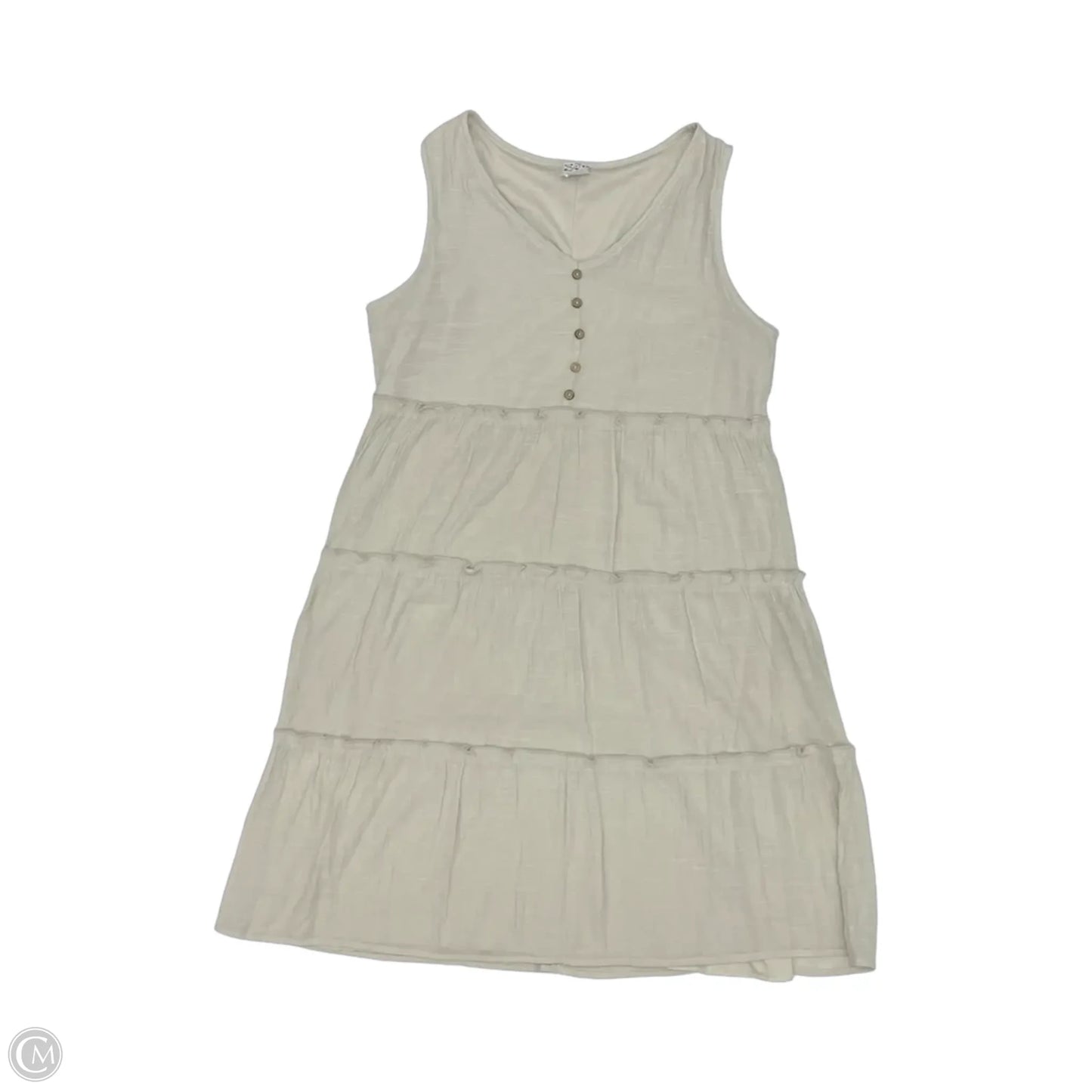 Dress Casual Short By Naif In Tan, Size: Xl