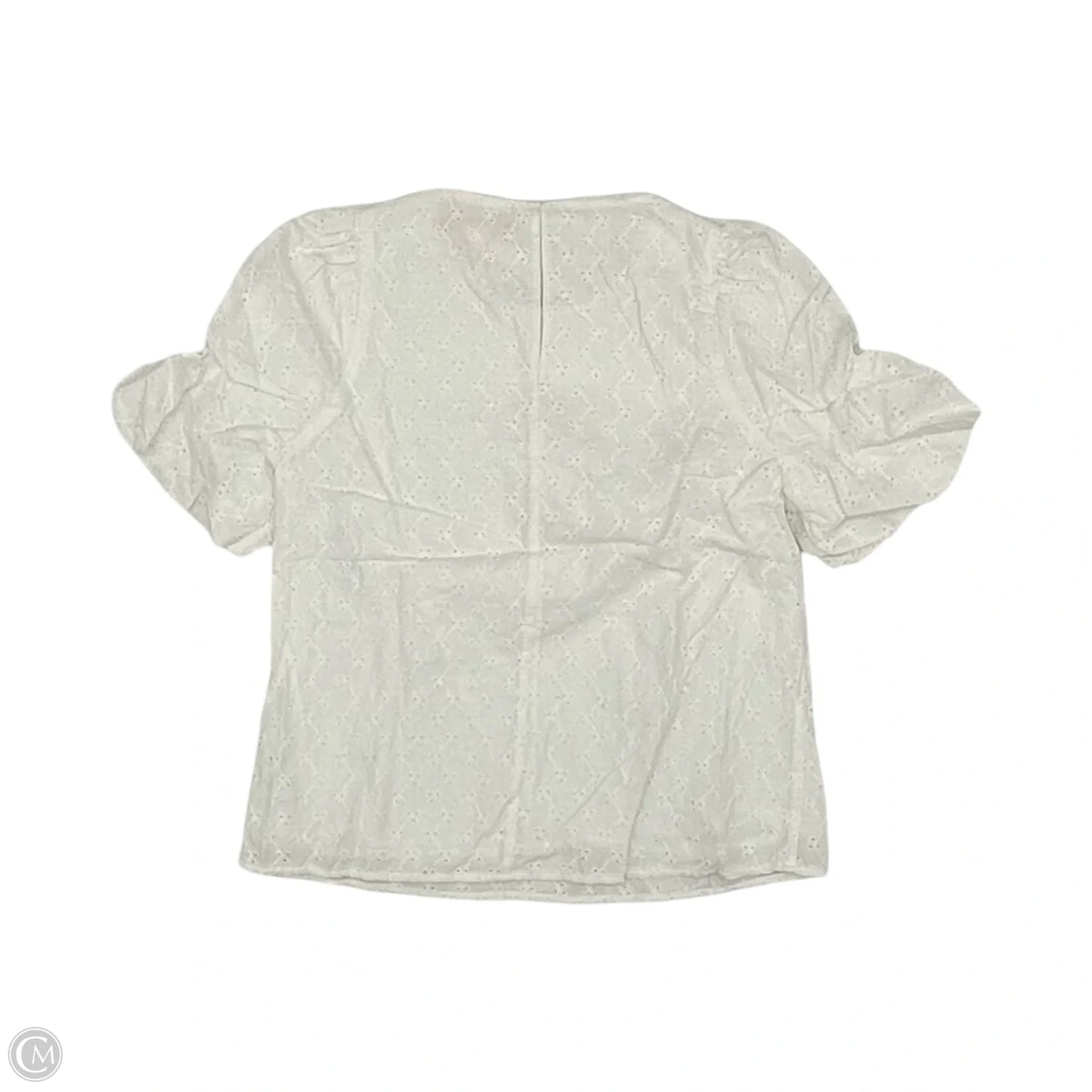 Top Short Sleeve Designer By Lilly Pulitzer In White, Size: Xs