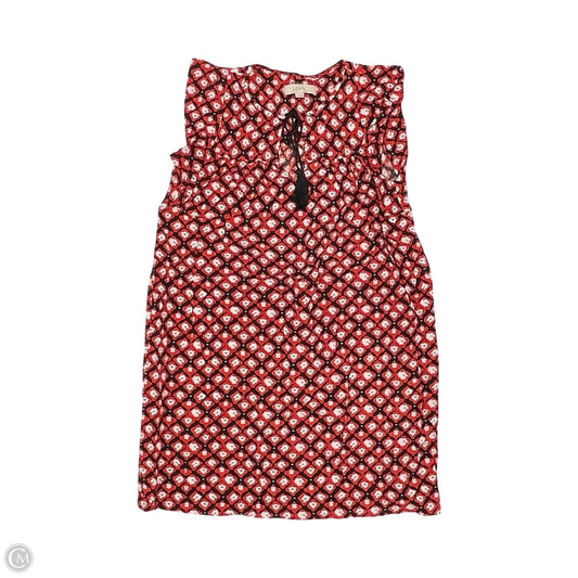 Dress Casual Short By Loft In Red, Size: S
