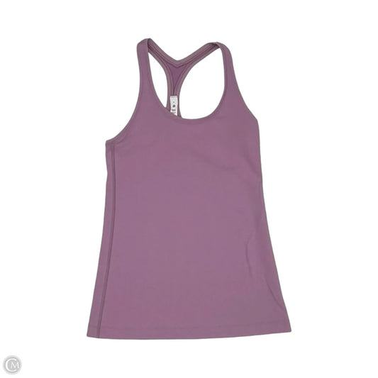 Athletic Tank Top By Lululemon In Purple, Size: S