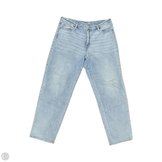 Jeans Straight By Old Navy In Blue Denim, Size: 18