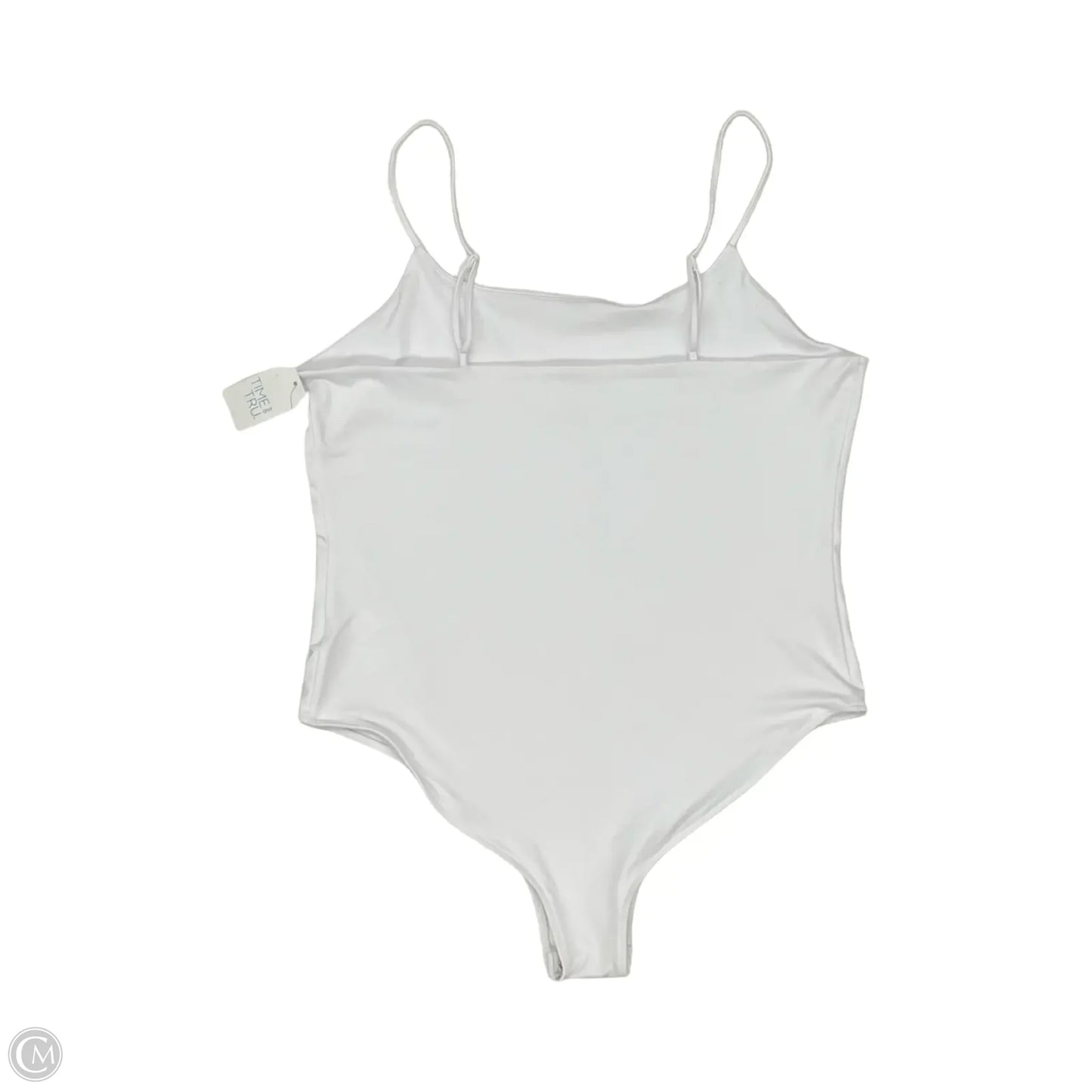 Bodysuit By Time And Tru In White, Size: 3x