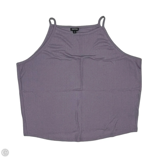 Tank Top By Torrid In Purple, Size: 4x