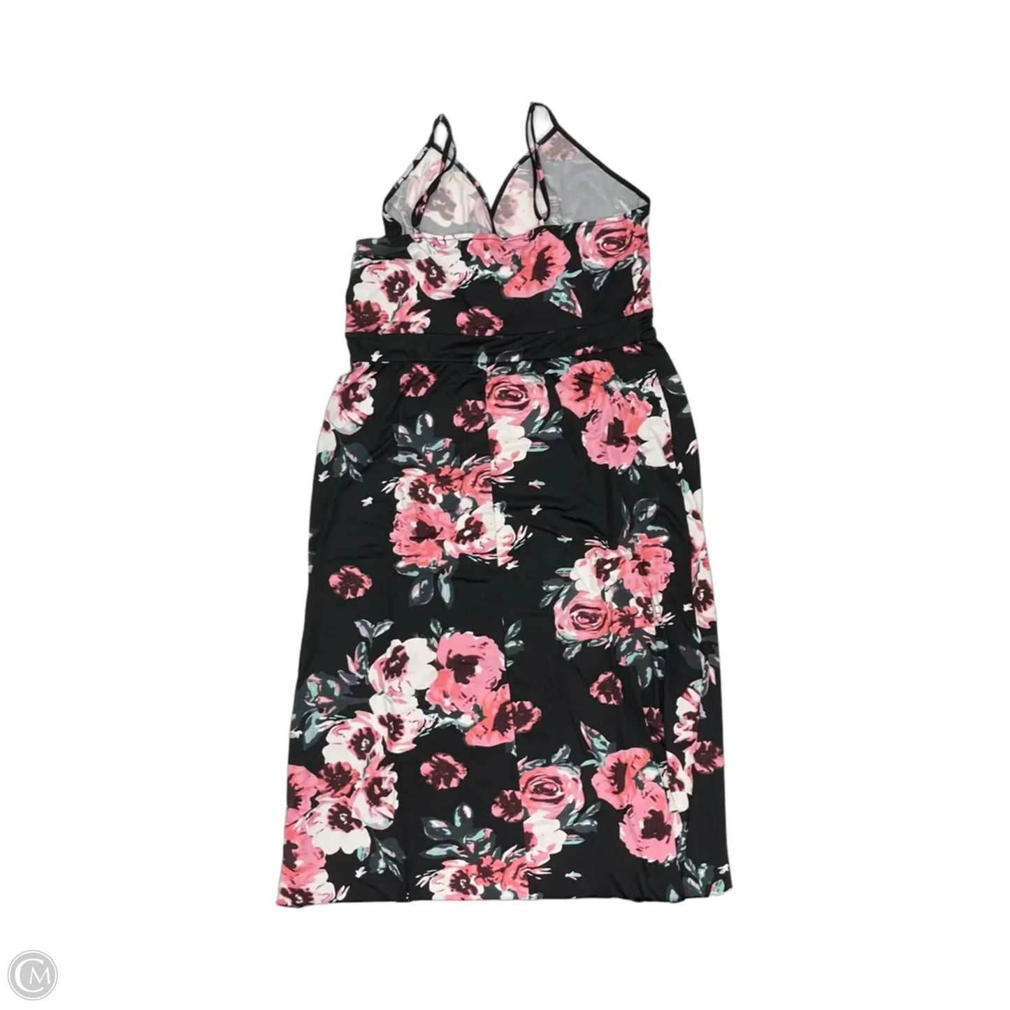 Dress Party Long By Cme In Floral Print, Size: Xxl
