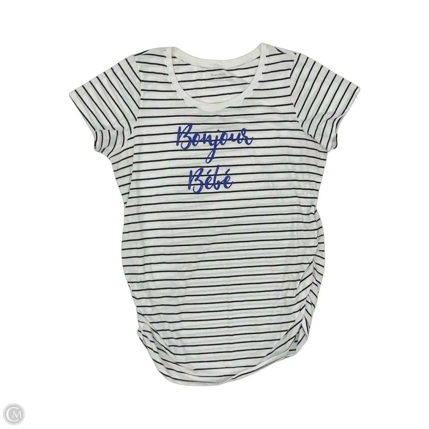 Mat Top Short Sleeve By Motherhood, Size: Xl