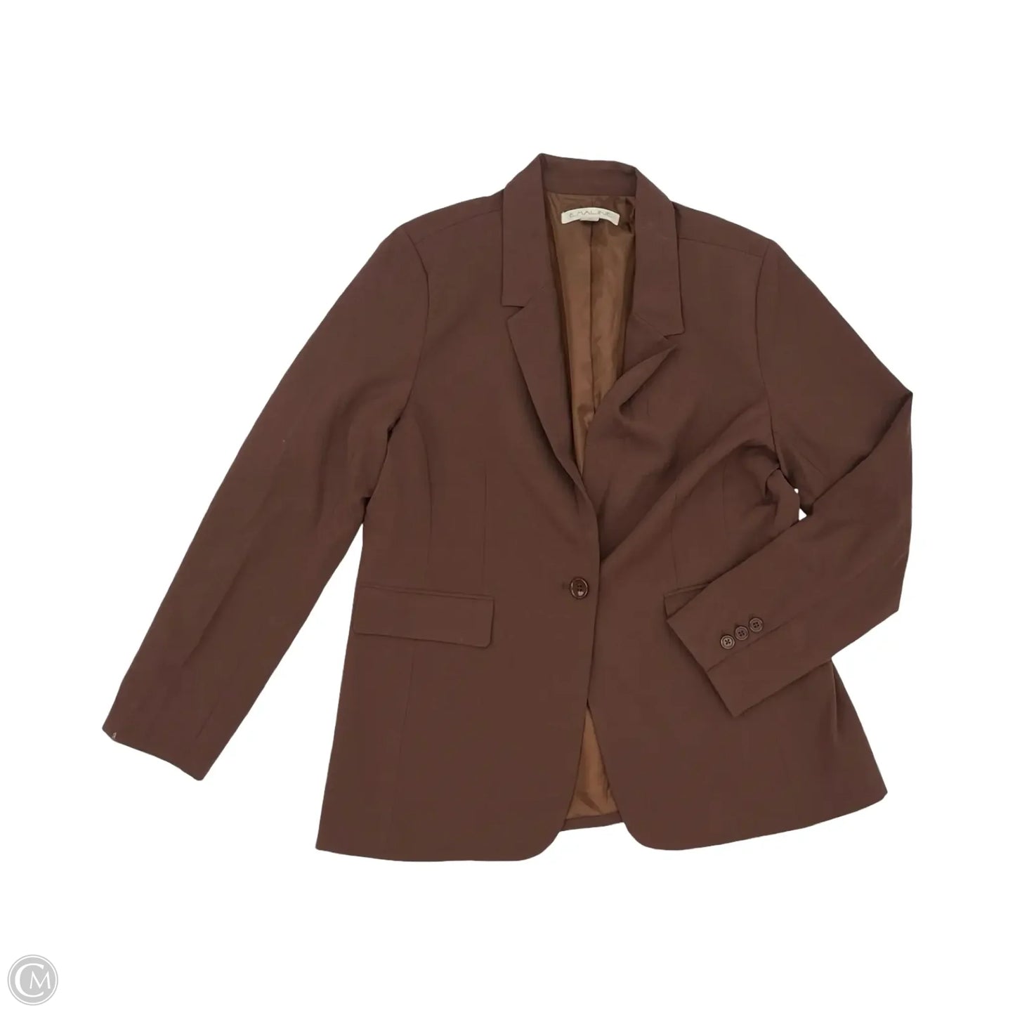Blazer By Emaline In Brown, Size: L