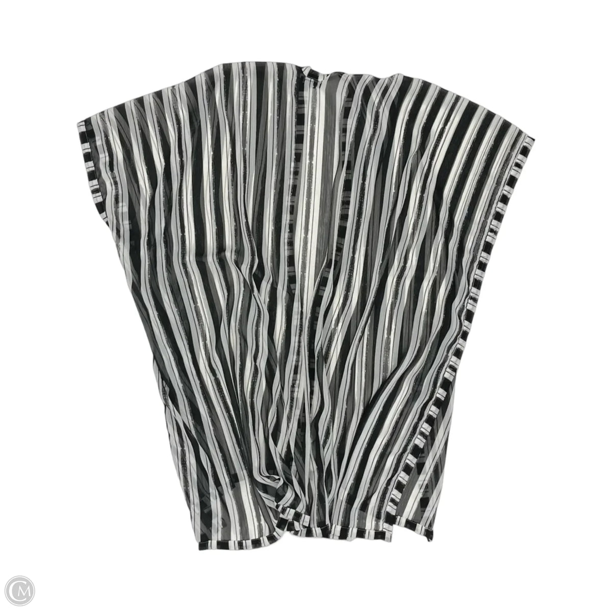 Kimono By Steve Madden In Black & White, Size: Os