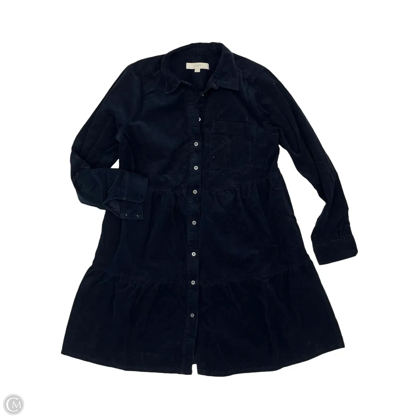Dress Casual Short By Loft In Navy, Size: M
