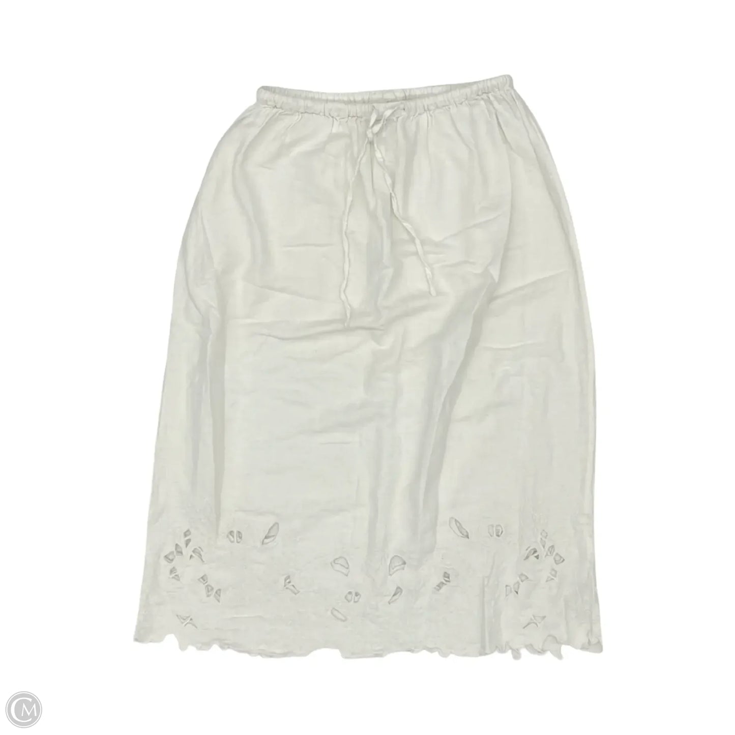 Skirt Maxi By Universal Thread In White, Size: M