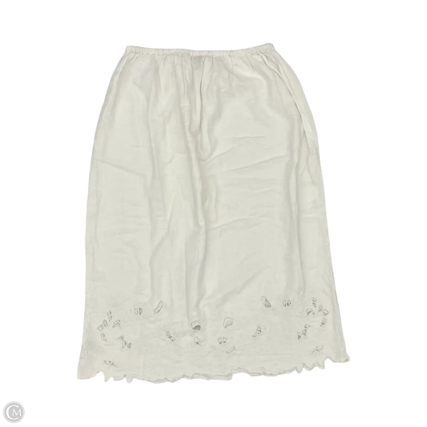 Skirt Maxi By Universal Thread In White, Size: M