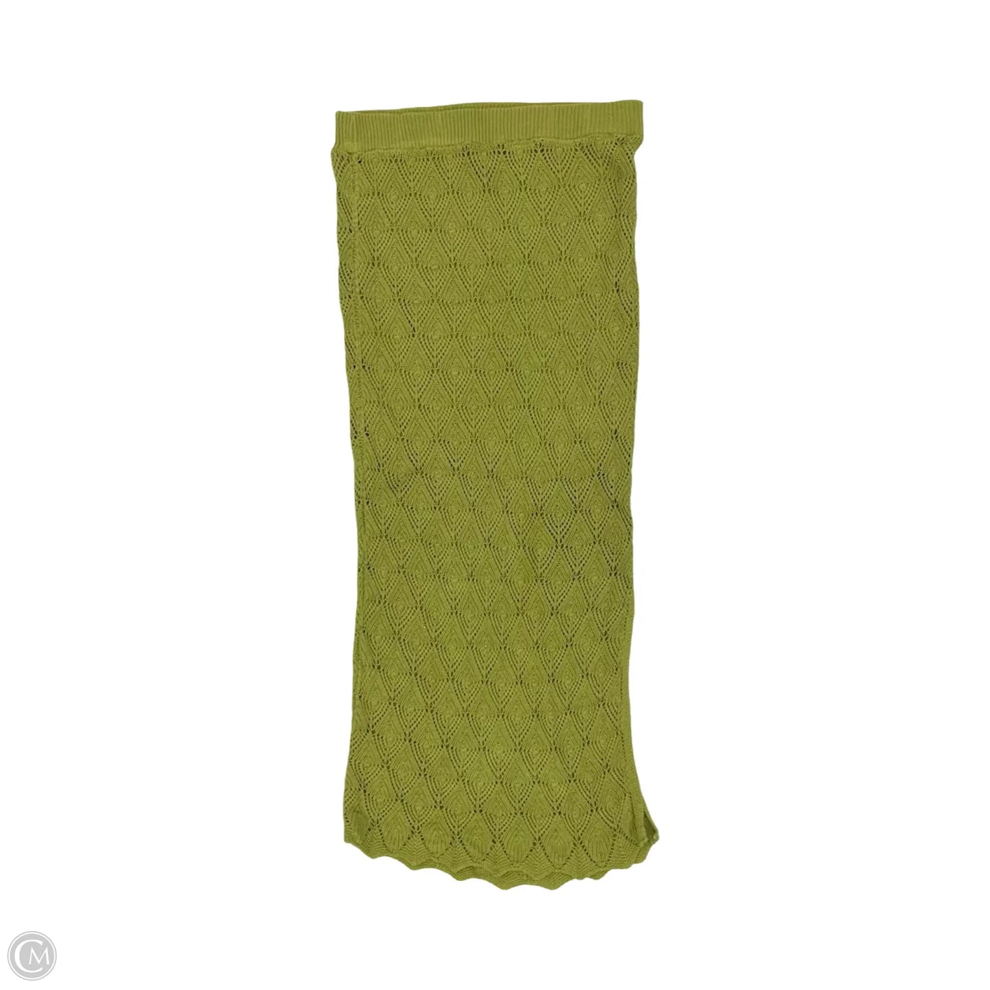 Skirt Maxi By Anthropologie In Green, Size: M