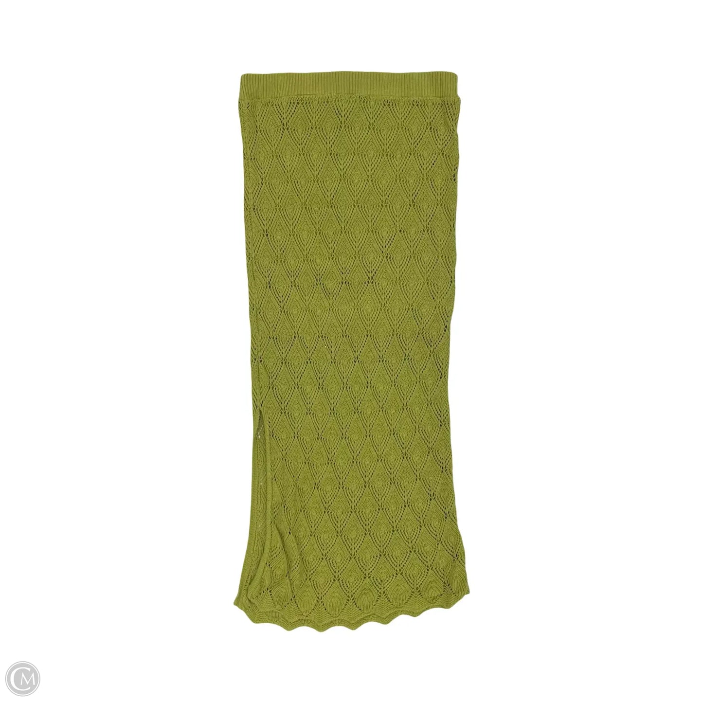 Skirt Maxi By Anthropologie In Green, Size: M