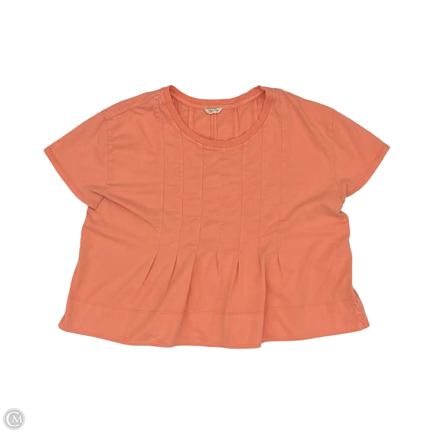 Top Short Sleeve By Pilcro In Pink, Size: L