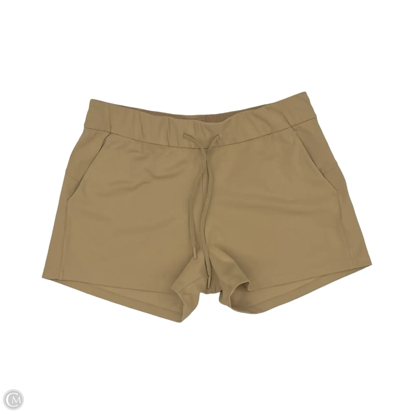 Athletic Shorts By Zyia In Tan, Size: L