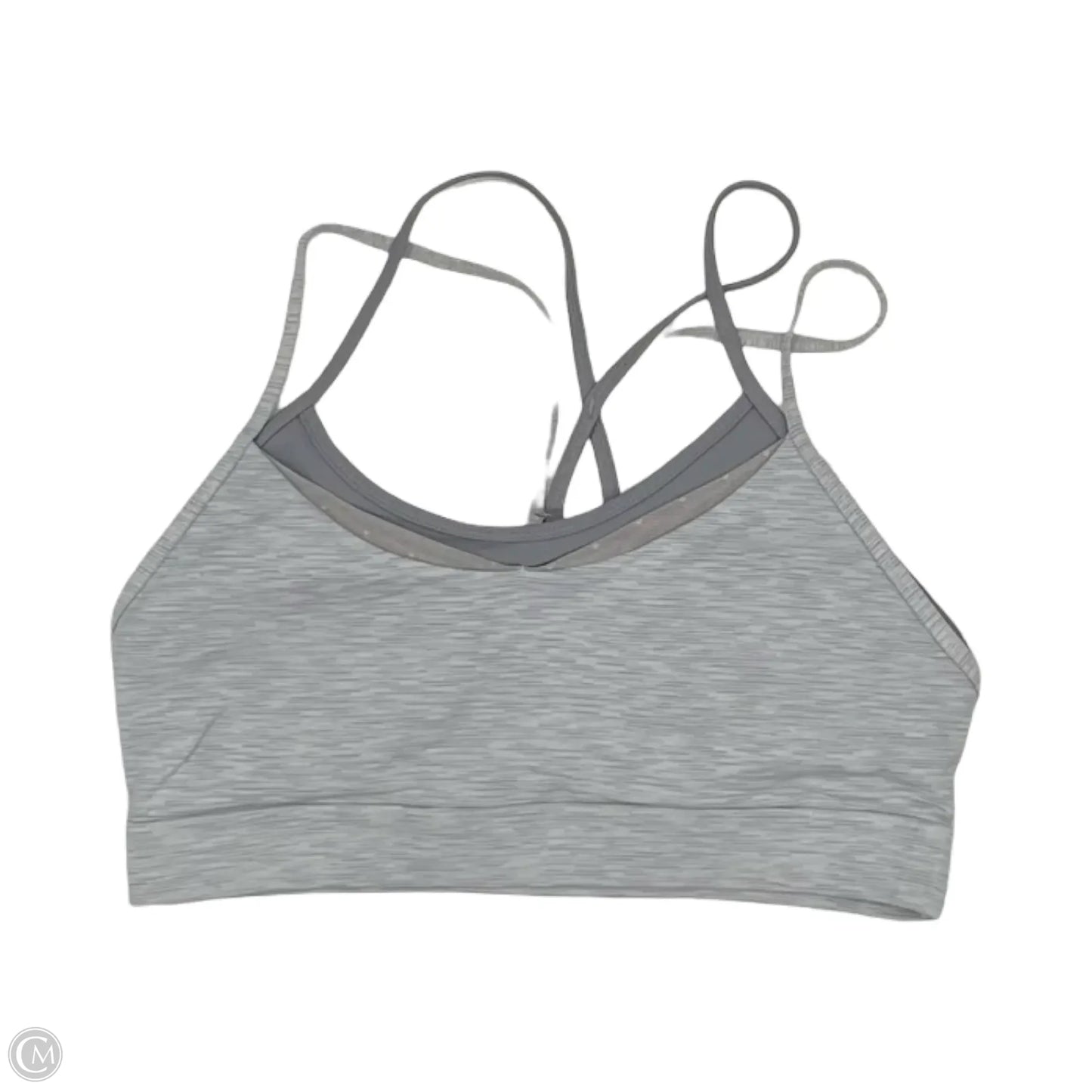 Athletic Bra By Zyia In Grey, Size: L