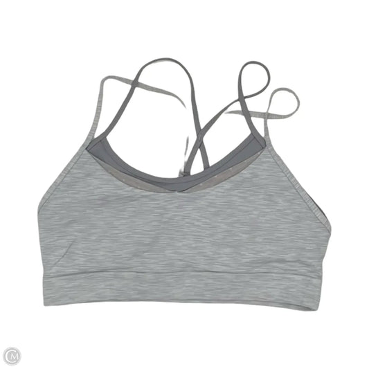 Athletic Bra By Zyia In Grey, Size: L