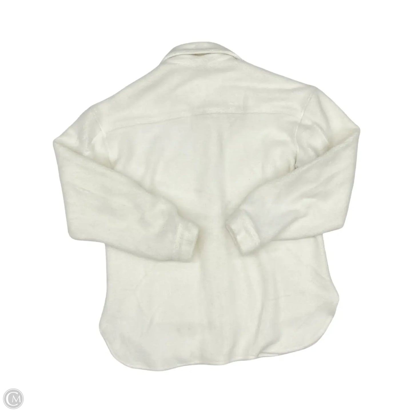 Jacket Faux Fur & Sherpa By Zyia In White, Size: Xl