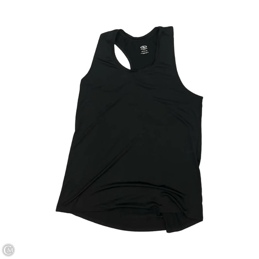 Athletic Tank Top By Athletic Works In Black, Size: L
