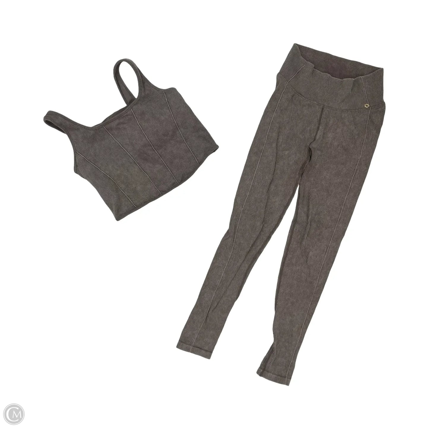 Athletic Pants 2pc By Clothes Mentor In Brown, Size: S