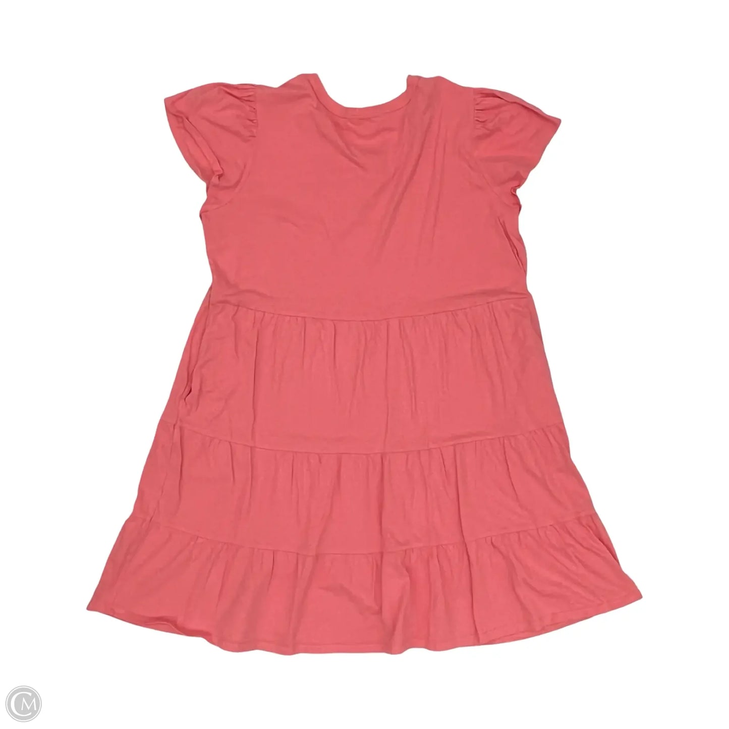 Dress Casual Short By Time And Tru In Pink, Size: Xl
