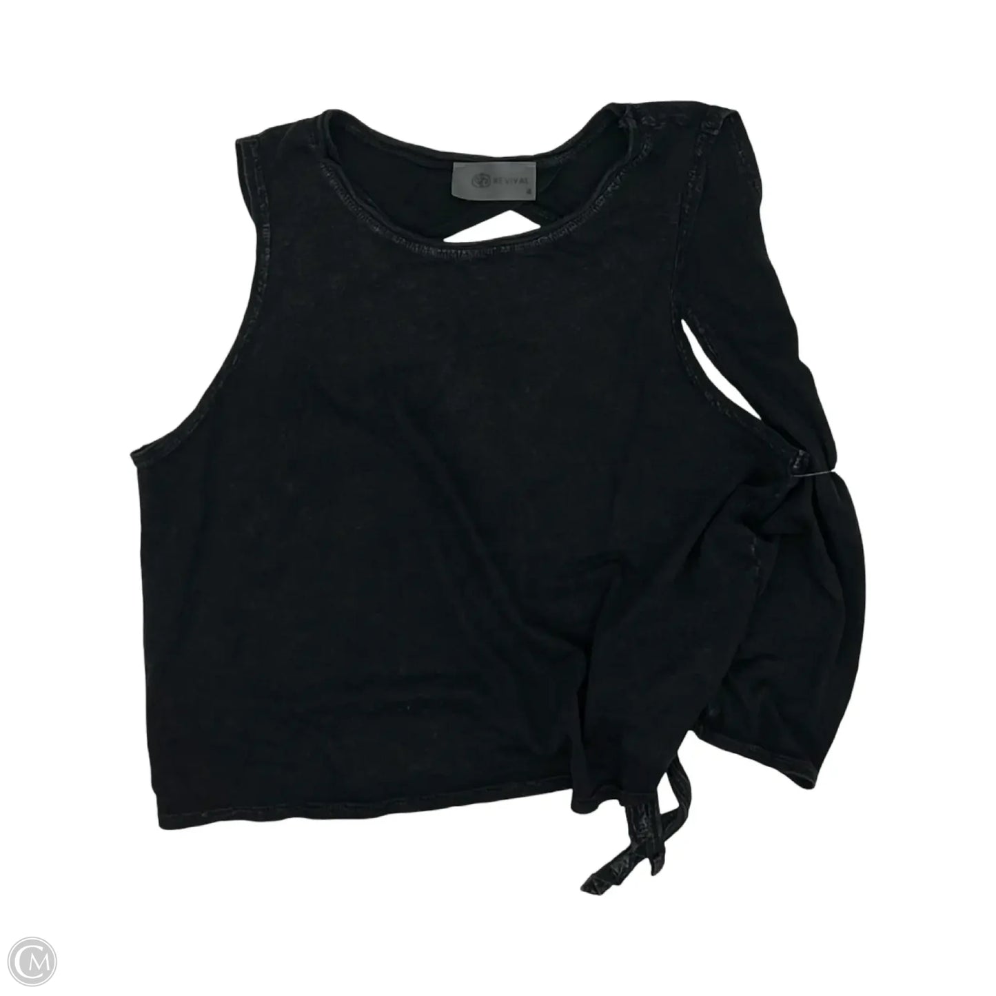 Tank Top By Clothes Mentor In Black, Size: M
