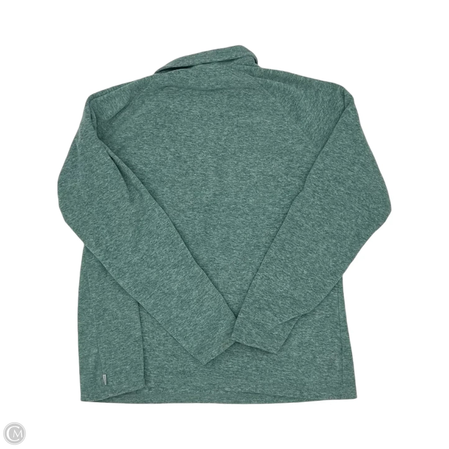 Jacket Fleece By Eddie Bauer In Green, Size: Xl