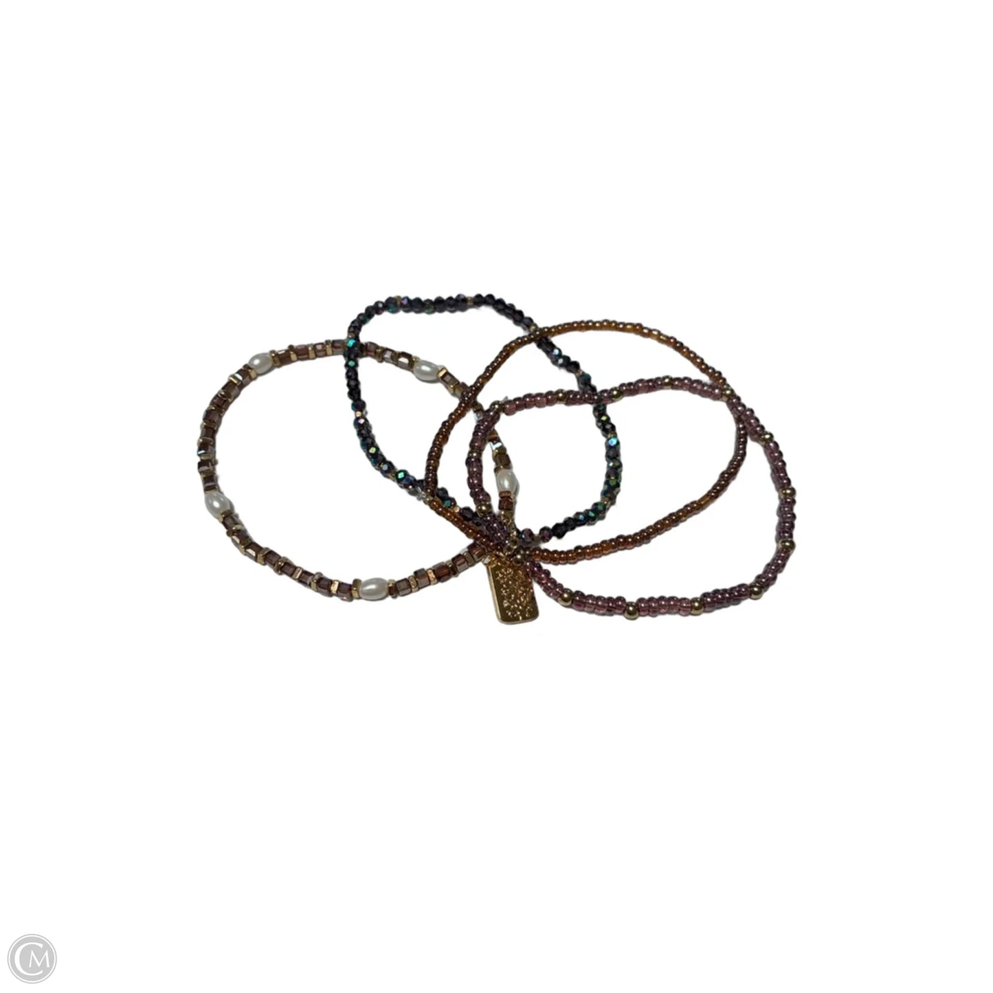 Bracelet Beaded By Cmc, Size: 04 Piece Set