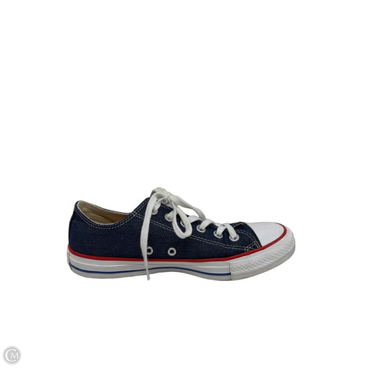 Shoes Sneakers By Converse In Blue, Size: 8
