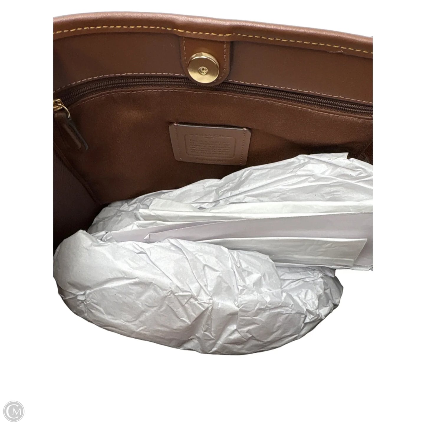 Handbag Designer By Coach, Size: Large