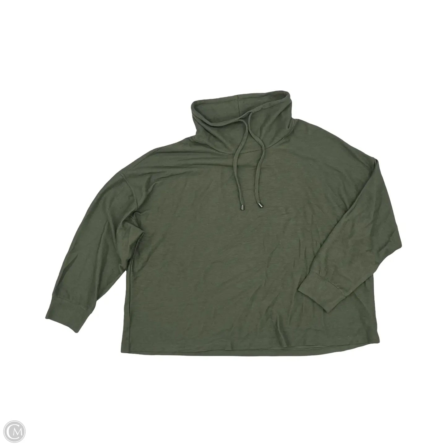 Top Long Sleeve By Cupio In Green, Size: 2x