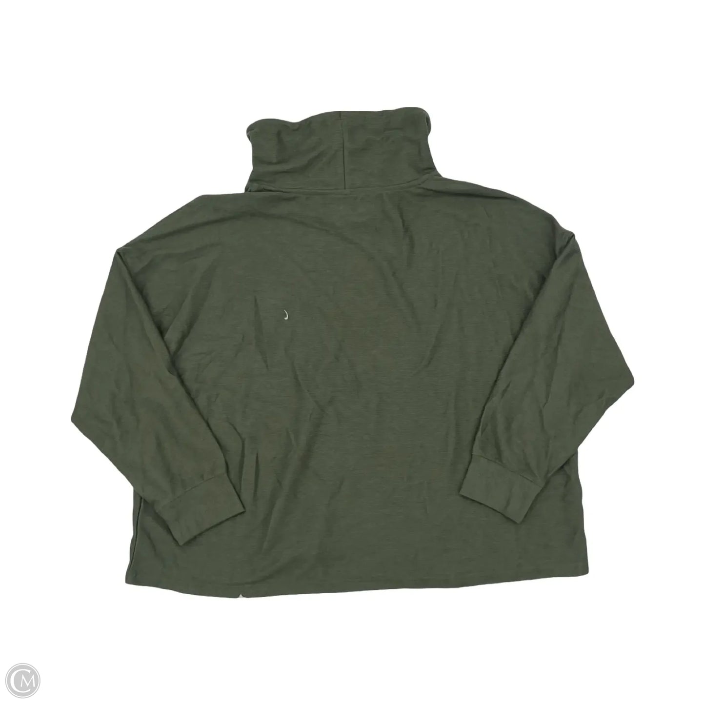 Top Long Sleeve By Cupio In Green, Size: 2x