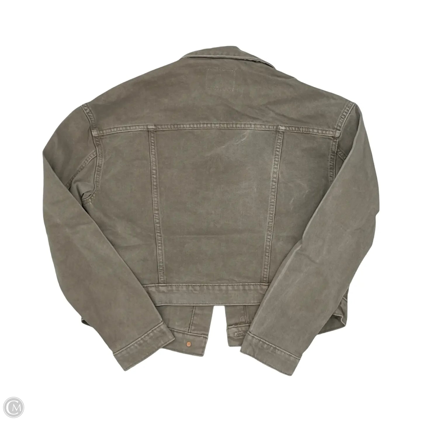 Jacket Denim By Old Navy In Grey Denim, Size: M