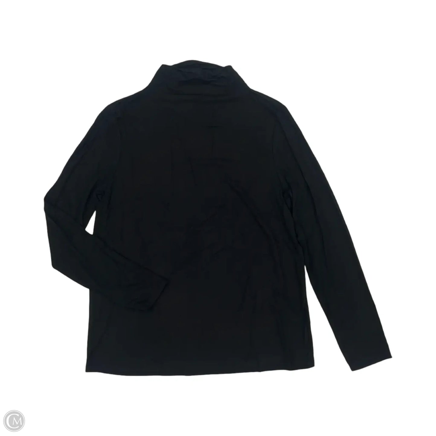 Top Long Sleeve By Liverpool In Black, Size: M
