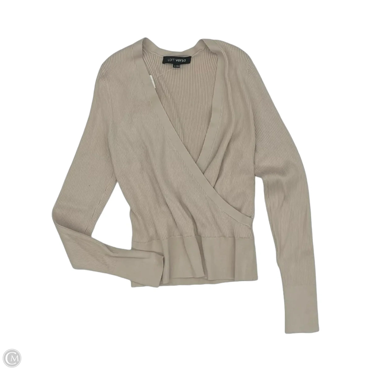 Sweater By Loft In Tan, Size: M