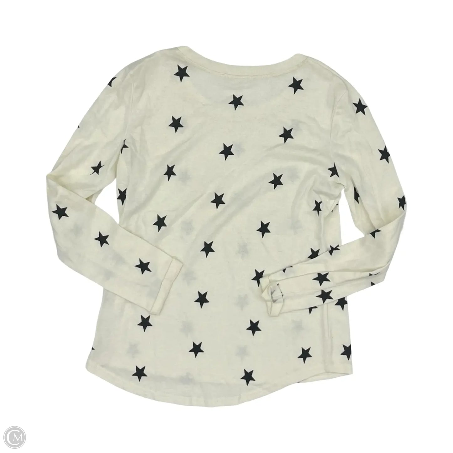 Top Long Sleeve By Ellison In Cream, Size: L
