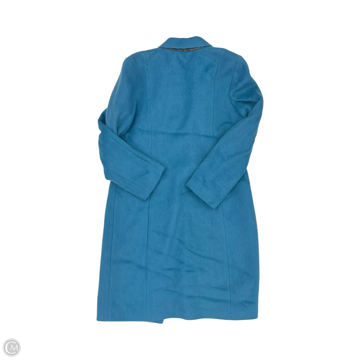 Coat Wool By Limited In Blue, Size: M