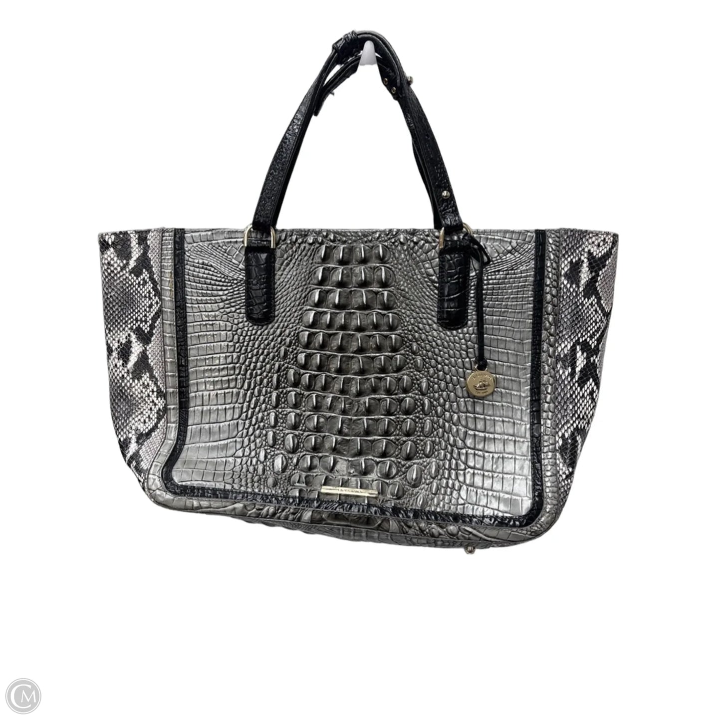 Handbag Designer By Brahmin, Size: Large
