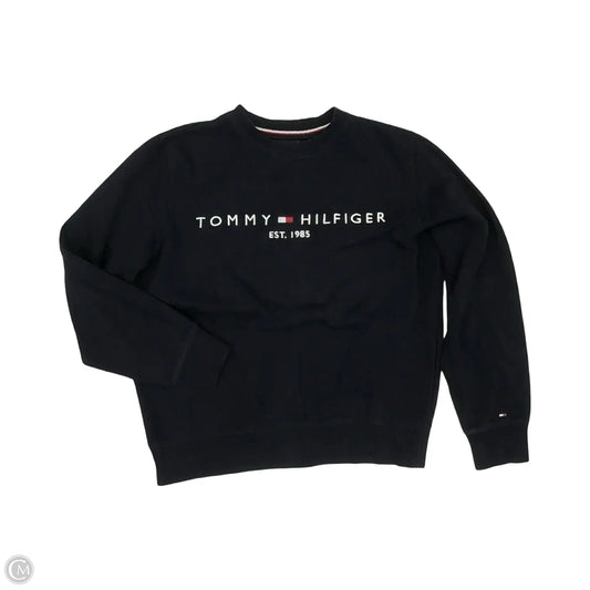 Sweatshirt Crewneck By Tommy Hilfiger In Blue, Size: M