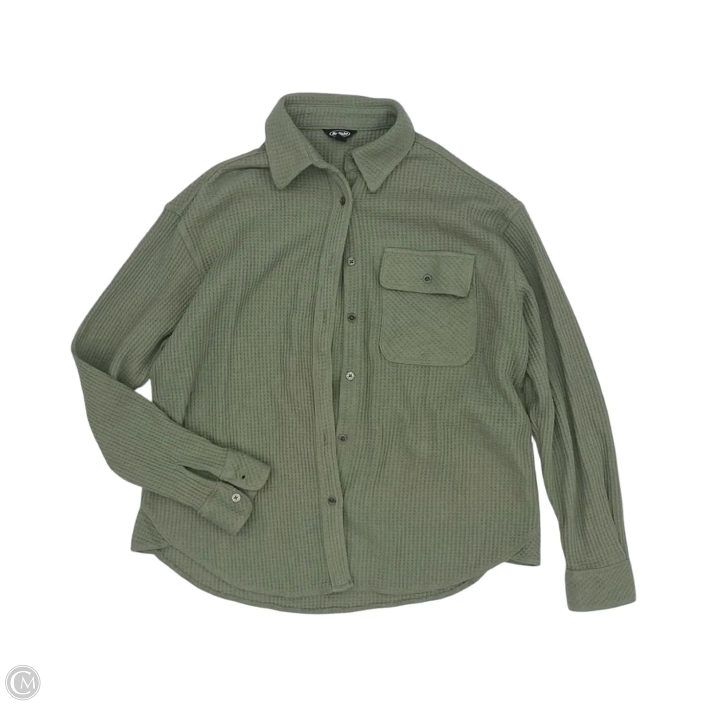 Top Long Sleeve By Clothes Mentor In Green, Size: Xs